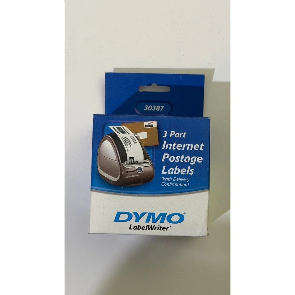 DYMO LabelWriter Labels Bundle 30387 30373 Postage Rat Tail 4 Rolls Total
